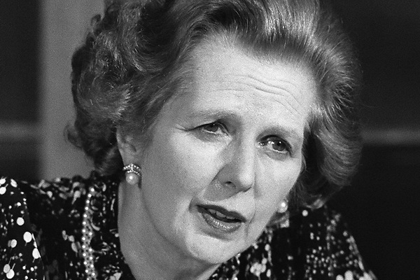 Former Prime Minister Margaret Thatcher of Britain Has Died │ image: NYT